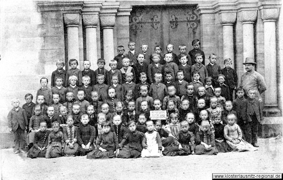 Klassenfoto aus dem Jahr 1888 bis 1892